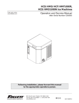 Follett HMF1000R Operation And Service Manual