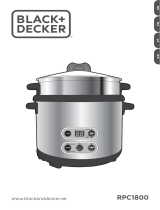 Black & Decker RPC1800 User manual