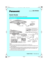 Panasonic KXTS730S Operating instructions