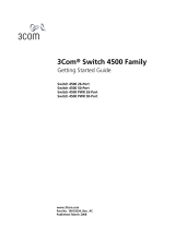 3com Switch 4500 Family Quick setup guide