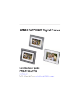 Kodak P736 - Easyshare Digital Frame Extended User Manual