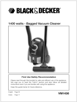 Black & Decker VM1430 User manual
