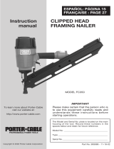 Porter-Cable FC350 User manual