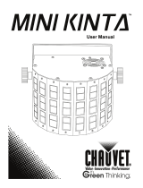 CHAUVET DJ Mini Kinta User manual