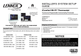 Lennox icomfort Wi-Fi Installer's System Setup Manual
