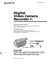 Sony DCR-TRV430E Owner's manual