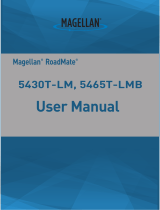 Magellan RoadMate 5465T-LMB User manual