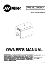 Miller DIALARC 400 AC/DC Owner's manual