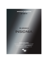 Insignia NS-26E340A13 User manual