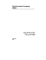 Xerox DocuPrint XJ6C User manual