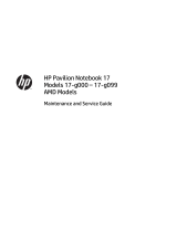 HP Pavilion 17-g000 Notebook PC series (Touch) User guide
