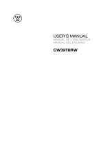 Westinghouse CW39T8RW User manual