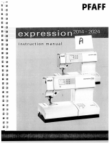 Pfaff expression 2014 Owner's manual