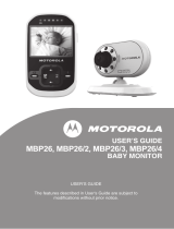 Motorola MBP26/3 User manual