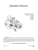 MTD 660 Series User manual