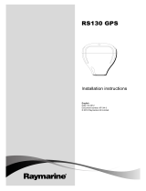 Raymarine RS130 GPS Installation Instructions Manual