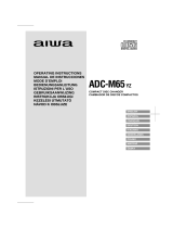 Aiwa ADC-M65 YZ Operating Instructions Manual