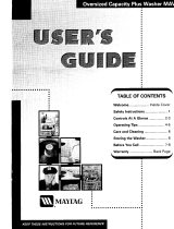 Maytag MAV5000AWW User manual