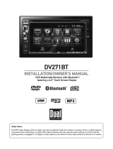 Dual DV271BT Installation & Owner's Manual