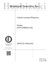 Hoshizaki American, Inc. DCM-270BAH User manual