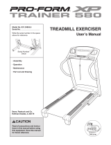 Pro-Form PCTL04509.0 User manual