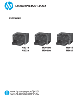 HP LaserJet Pro M201 series User guide