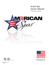 American Spas AM 628TS User manual