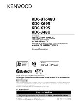 Kenwood KDC-BT648U User manual