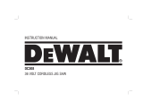 DeWalt DC308K User manual
