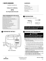 White Rodgers 70 Series User manual