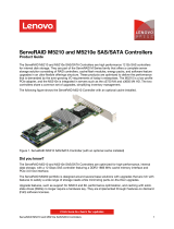 Lenovo ServeRAID M5210e User manual