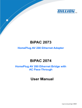 Billion Electric Company 2073 User manual