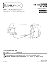 Utilitech EFCWJ10-L Operating instructions