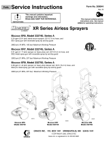 Graco XR9 Owner's manual