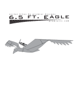 Sharper Image 6 ½ Foot Remote Controlled Bald Eagle Owner's manual