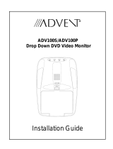 Audiovox ADV100P Installation guide