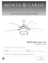 Monte Carlo 5DKR52XXD Series Installation guide