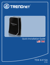 Trendnet TEW-647GA User manual