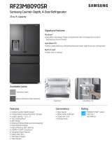 Samsung RF23M8090SG User guide