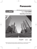 Panasonic CQ-5109U User manual