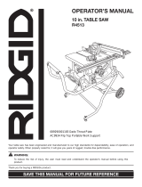 RIDGID R45101 User manual