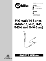 Miller M-40 GUN Owner's manual