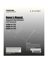 Toshiba 46SL417U Owner's manual