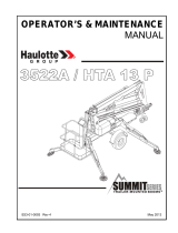 Haulotte Group 3522a Operator's  Maintenance Manual