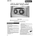 Holmes HAWF 2095 User manual