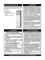 Intertherm M7RL Series Installation Instructions Manual