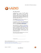 Vizio VW37L HDTV20A User manual