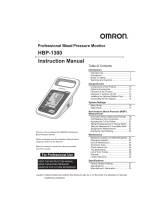 Omron HBP-1300 User manual