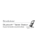 Brookstone Bluetooth Tablet Station User manual