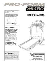 Pro-Form PFTL99601 User manual